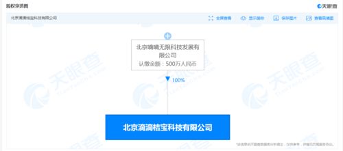 滴滴成立科技新公司 經營范圍含職業中介活動 北京軟件服務